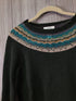 Loft Sweater wool-cashmere fairisle Size Small